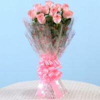 MUMG - 10 PINK ROSES BOUQUET